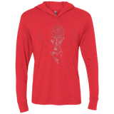 T-Shirts Vintage Red / X-Small The Detective Triblend Long Sleeve Hoodie Tee