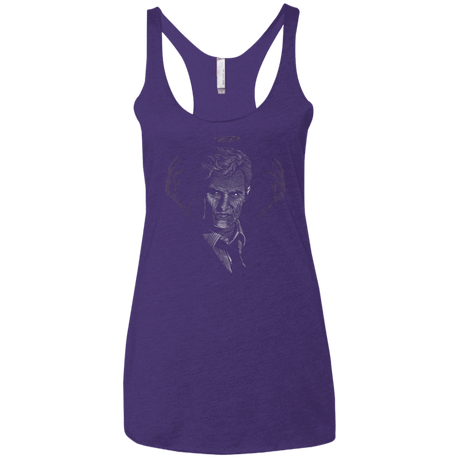 T-Shirts Purple / X-Small The Detective Women's Triblend Racerback Tank