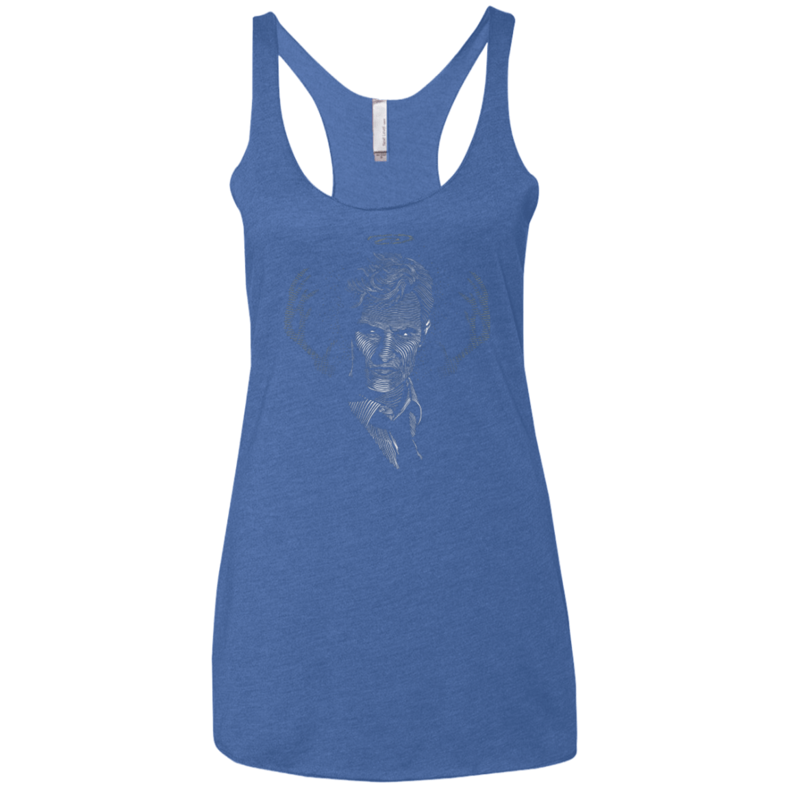 T-Shirts Vintage Royal / X-Small The Detective Women's Triblend Racerback Tank