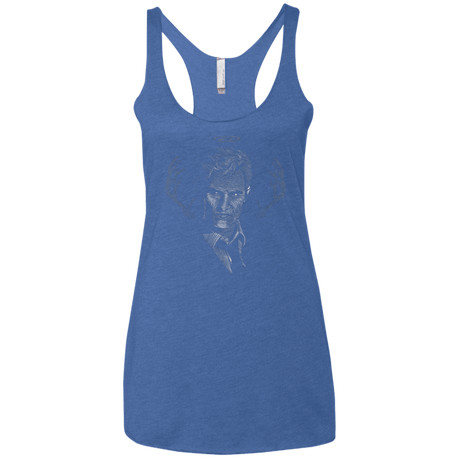 T-Shirts Vintage Royal / X-Small The Detective Women's Triblend Racerback Tank
