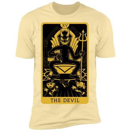 T-Shirts Banana Cream / S The Devil Men's Premium T-Shirt