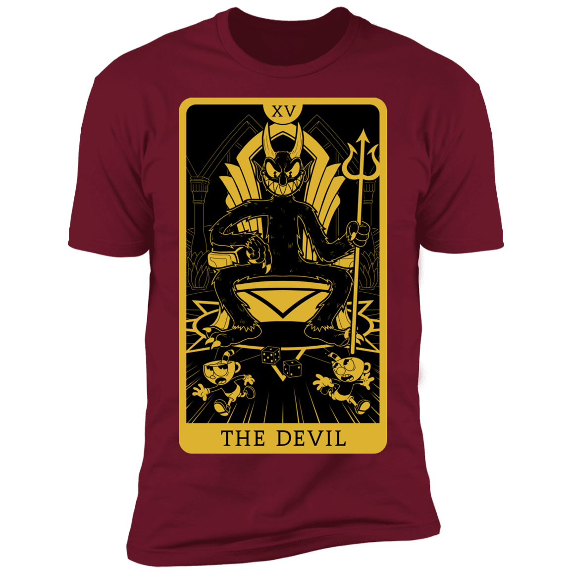 T-Shirts Cardinal / S The Devil Men's Premium T-Shirt