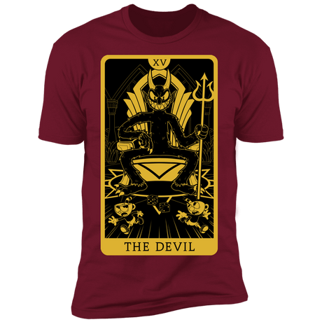 T-Shirts Cardinal / S The Devil Men's Premium T-Shirt
