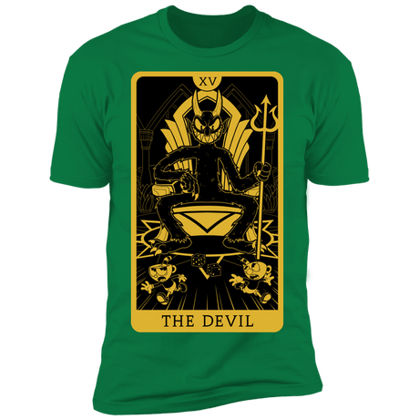 T-Shirts Kelly Green / S The Devil Men's Premium T-Shirt