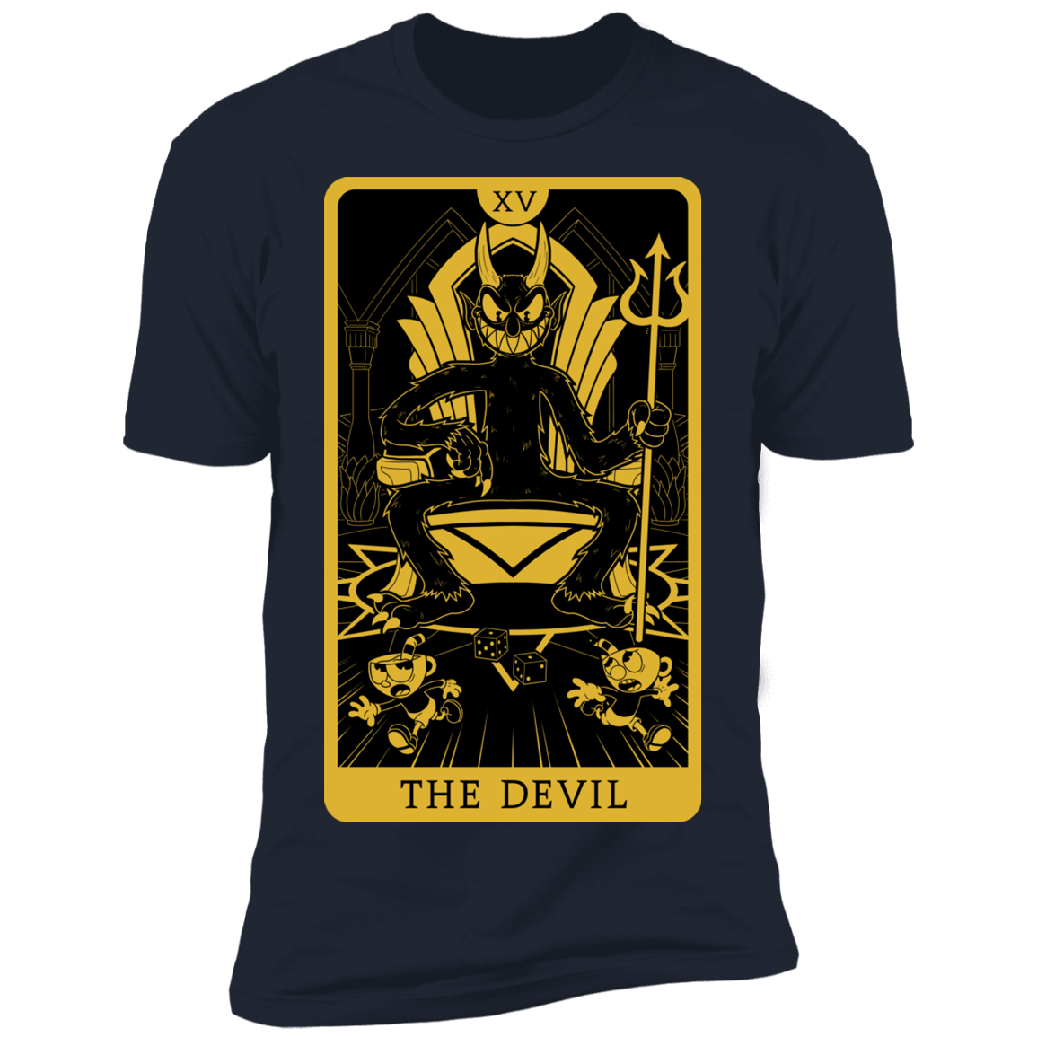 T-Shirts Midnight Navy / S The Devil Men's Premium T-Shirt