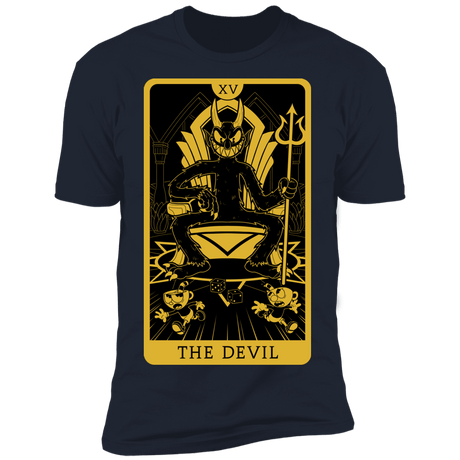 T-Shirts Midnight Navy / S The Devil Men's Premium T-Shirt