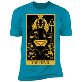 T-Shirts Turquoise / S The Devil Men's Premium T-Shirt