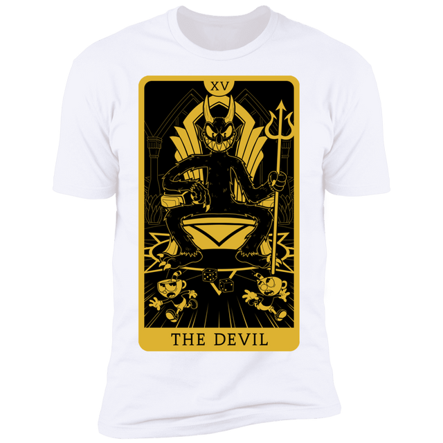T-Shirts White / S The Devil Men's Premium T-Shirt