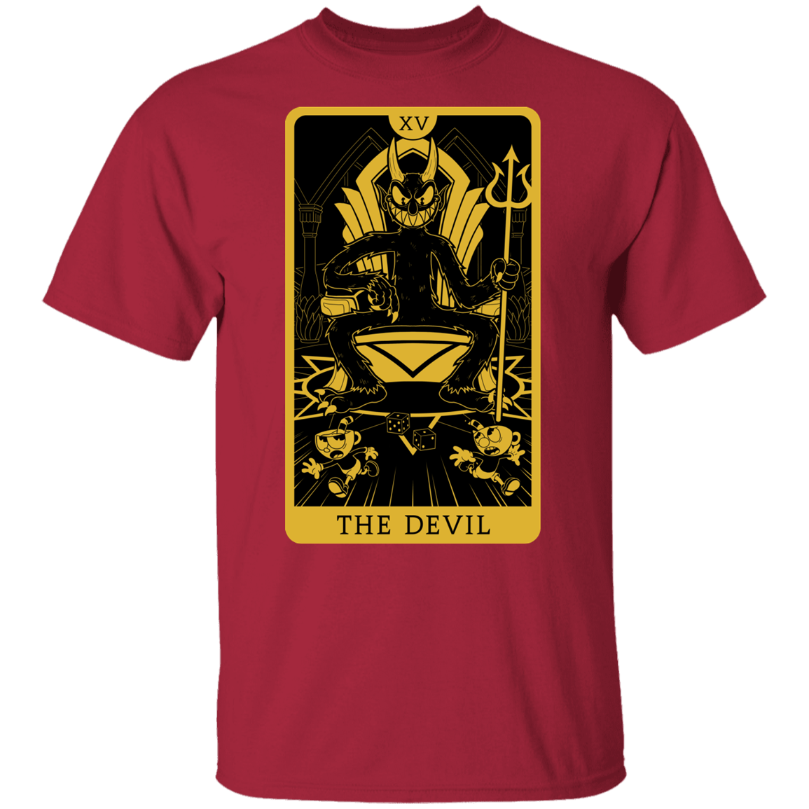 T-Shirts Cardinal / YXS The Devil Youth T-Shirt