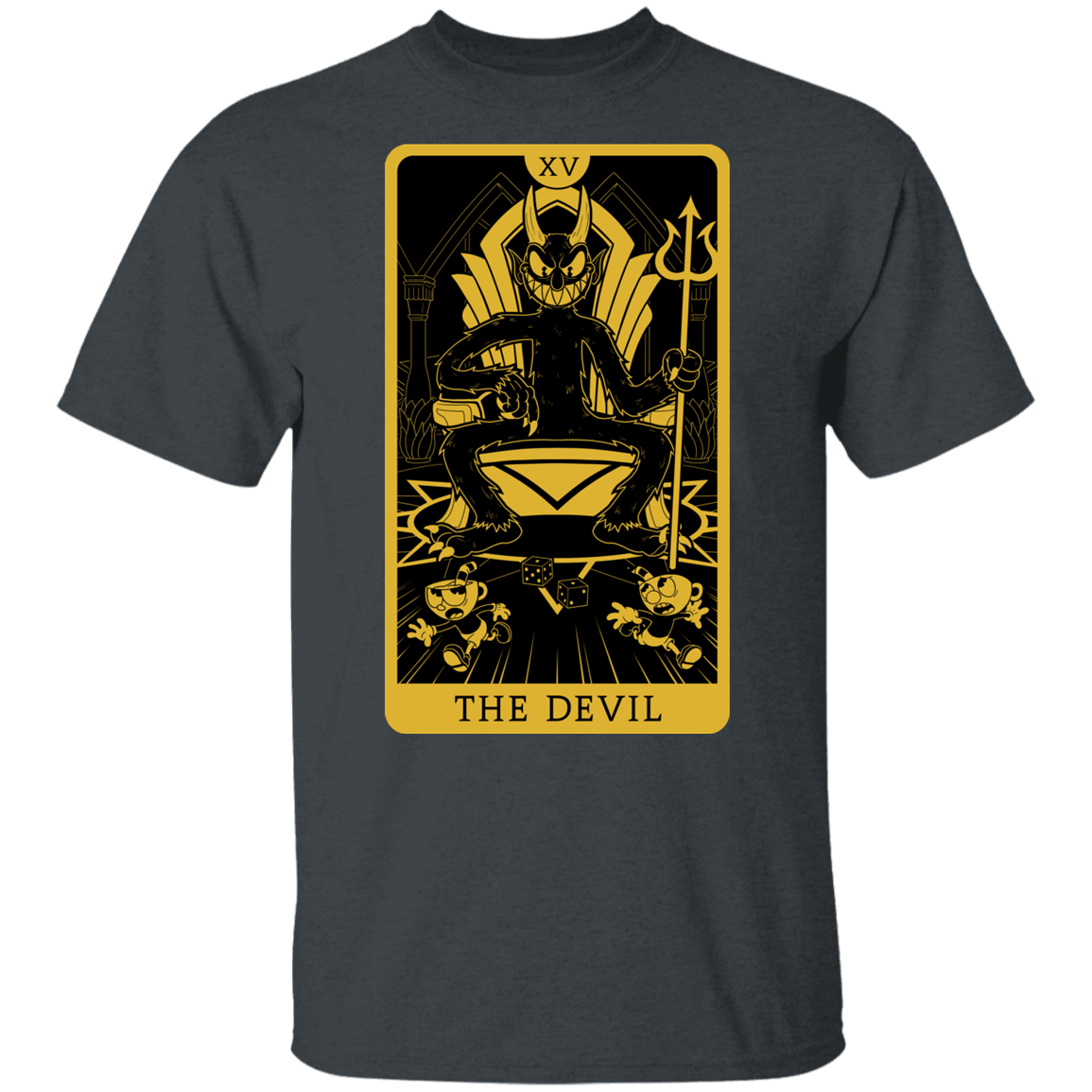 T-Shirts Dark Heather / YXS The Devil Youth T-Shirt