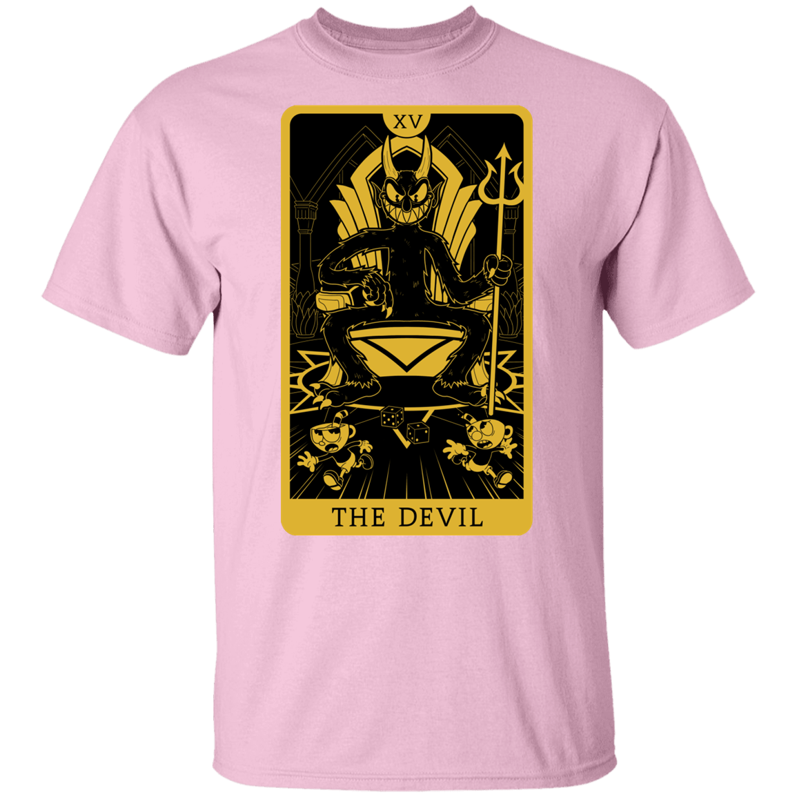 T-Shirts Light Pink / YXS The Devil Youth T-Shirt