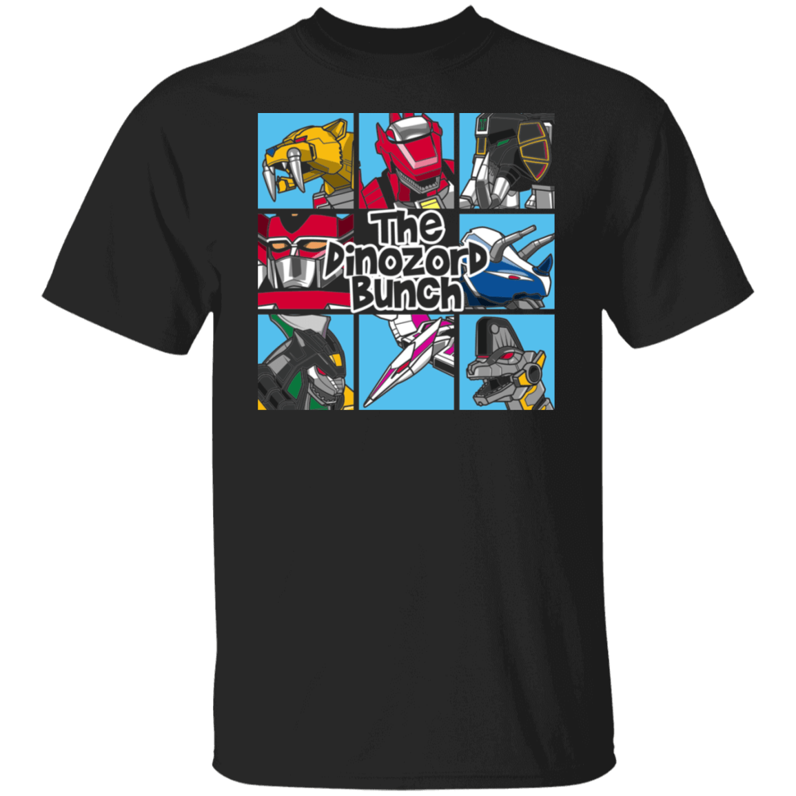 T-Shirts Black / S The Dinozord Bunch T-Shirt