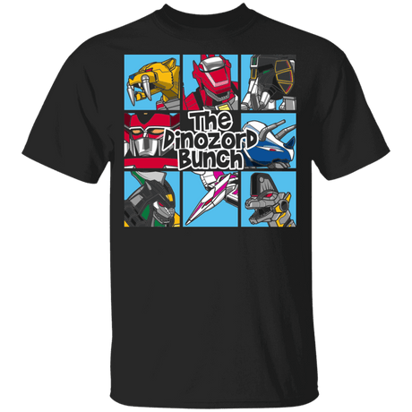T-Shirts Black / YXS The Dinozord Bunch Youth T-Shirt
