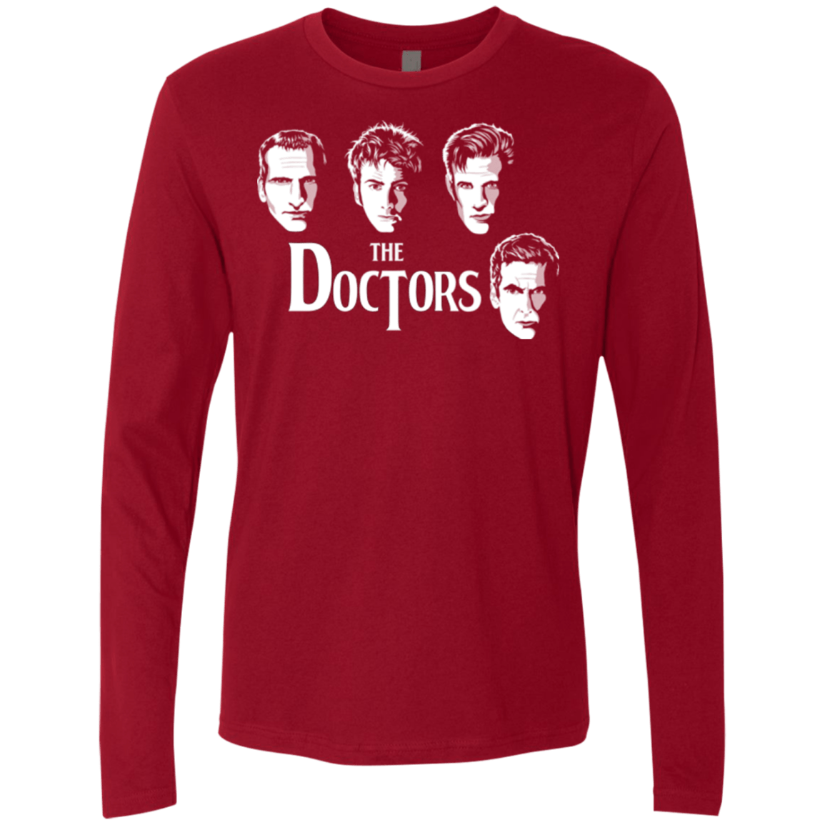 T-Shirts Cardinal / Small The Doctors Men's Premium Long Sleeve
