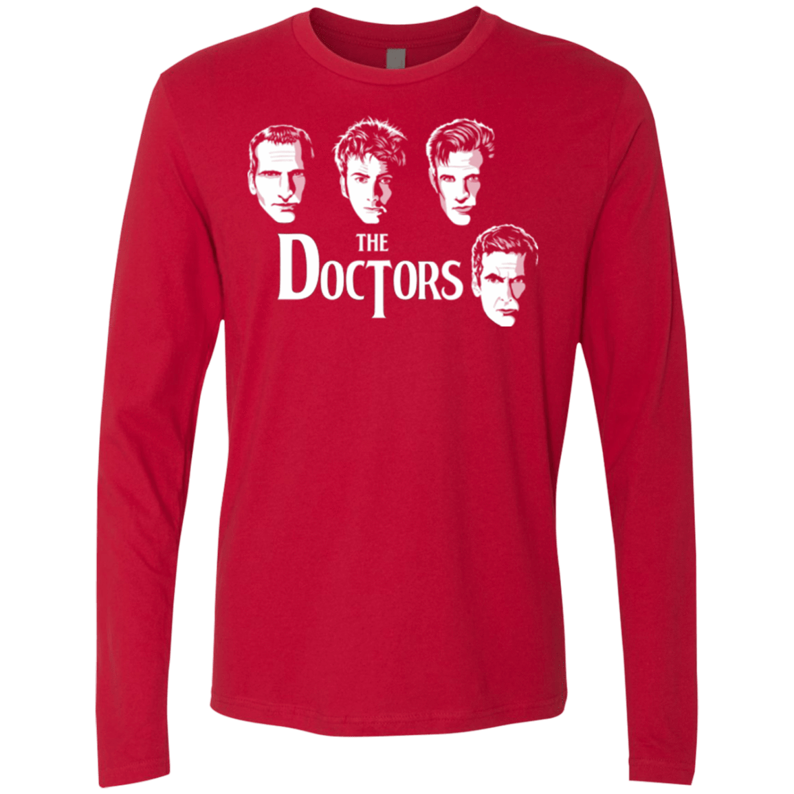 T-Shirts Red / Small The Doctors Men's Premium Long Sleeve