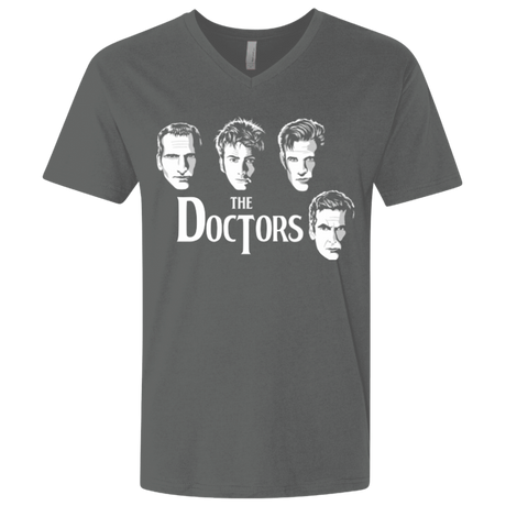T-Shirts Heavy Metal / X-Small The Doctors Men's Premium V-Neck
