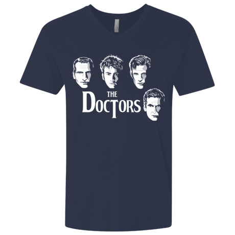 T-Shirts Midnight Navy / X-Small The Doctors Men's Premium V-Neck