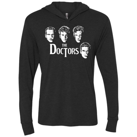T-Shirts Vintage Black / X-Small The Doctors Triblend Long Sleeve Hoodie Tee