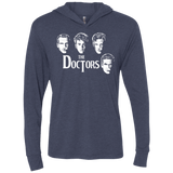 T-Shirts Vintage Navy / X-Small The Doctors Triblend Long Sleeve Hoodie Tee