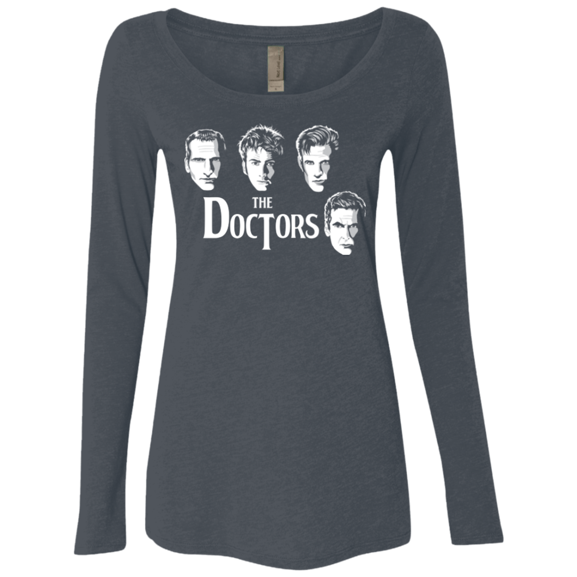 T-Shirts Vintage Navy / Small The Doctors Women's Triblend Long Sleeve Shirt