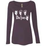 T-Shirts Vintage Purple / Small The Doctors Women's Triblend Long Sleeve Shirt