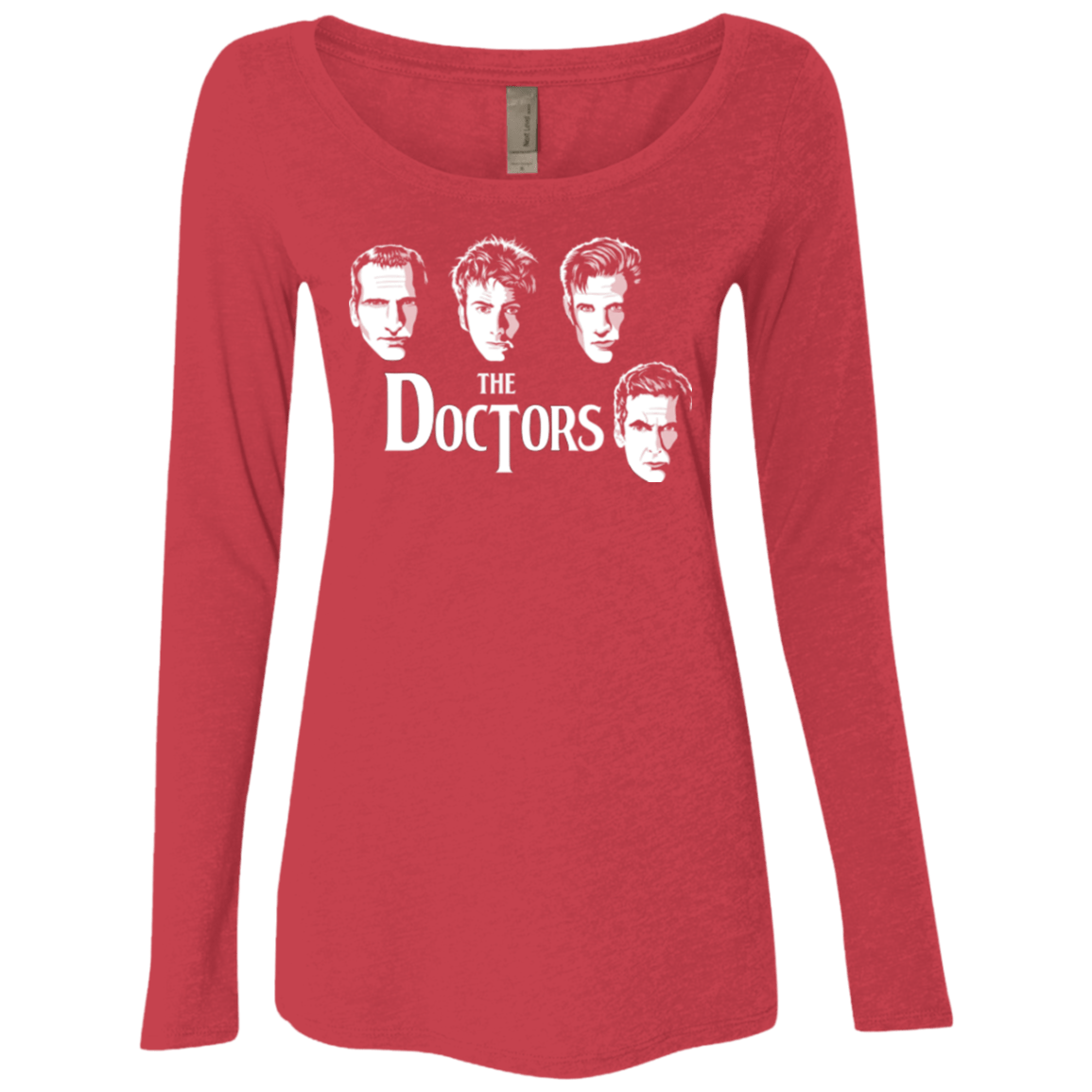 T-Shirts Vintage Red / Small The Doctors Women's Triblend Long Sleeve Shirt