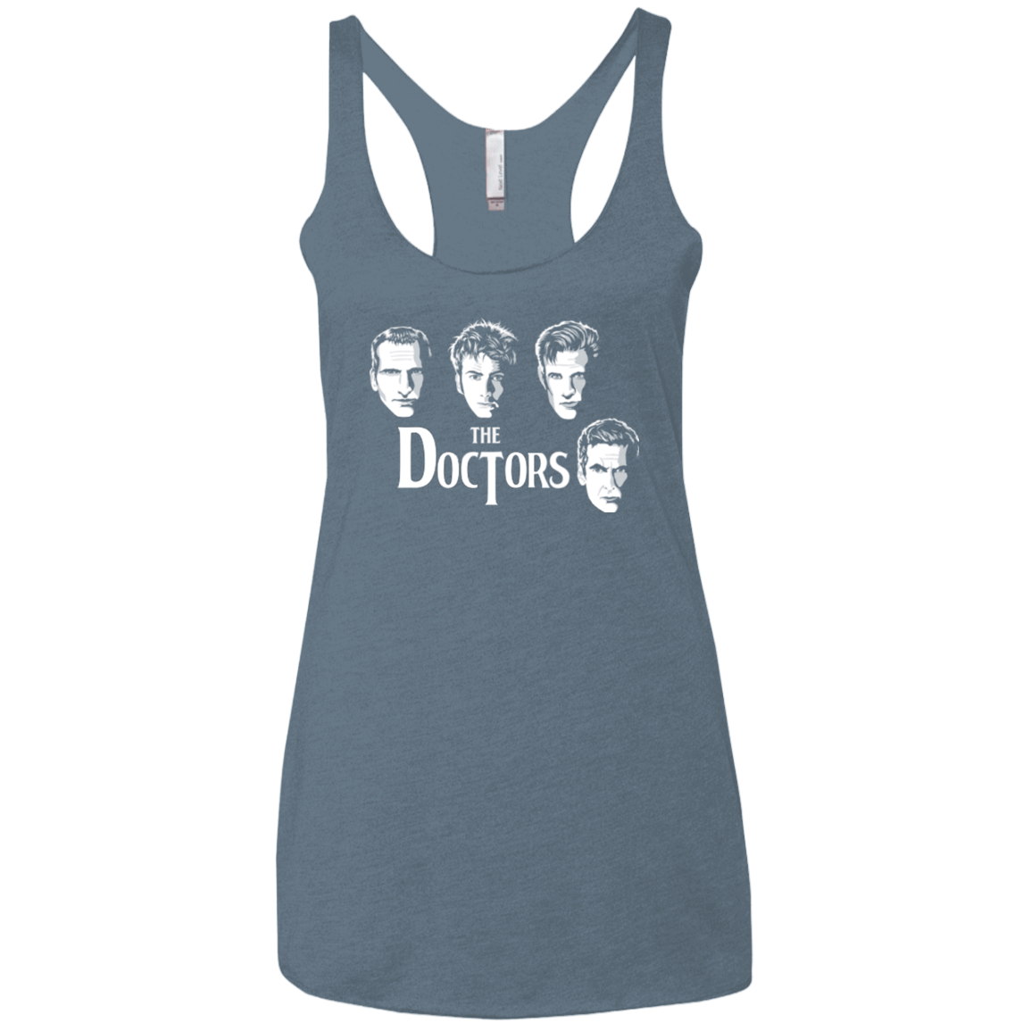 T-Shirts Indigo / X-Small The Doctors Women's Triblend Racerback Tank