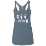 T-Shirts Indigo / X-Small The Doctors Women's Triblend Racerback Tank