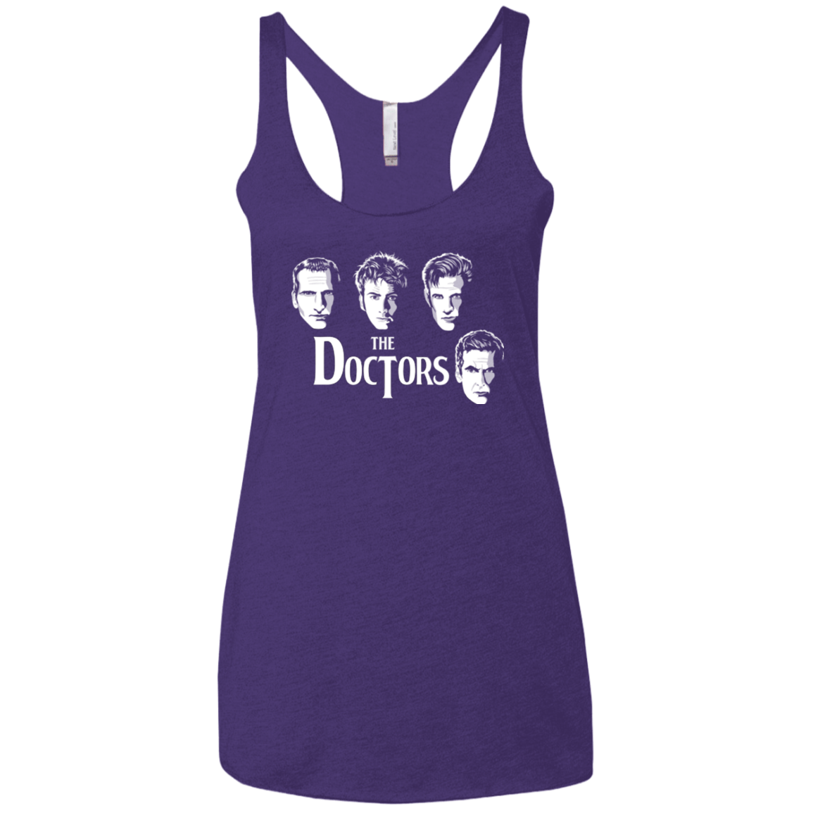 T-Shirts Purple / X-Small The Doctors Women's Triblend Racerback Tank