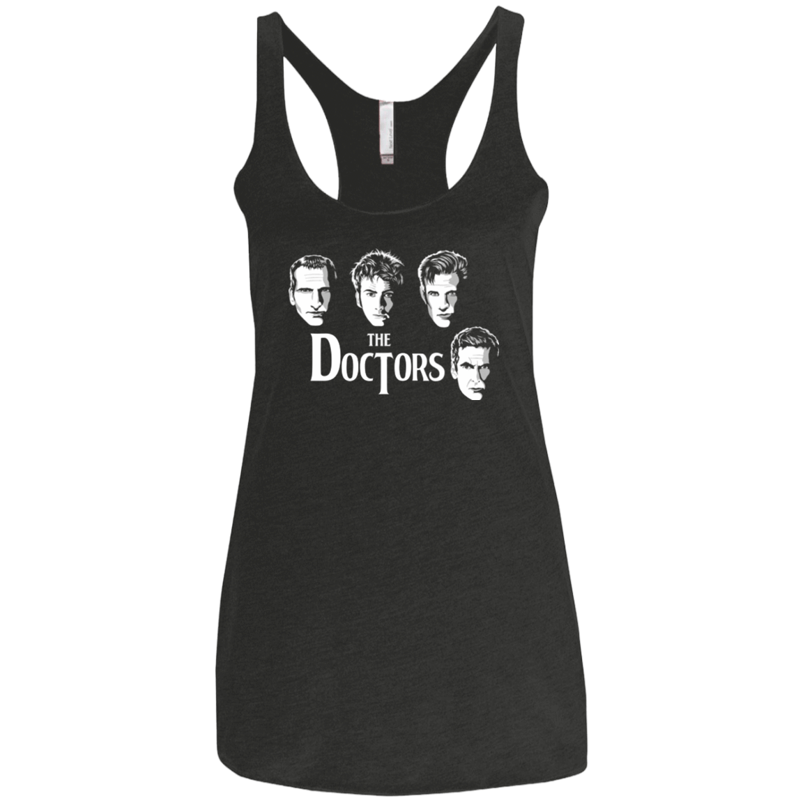 T-Shirts Vintage Black / X-Small The Doctors Women's Triblend Racerback Tank