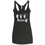 T-Shirts Vintage Black / X-Small The Doctors Women's Triblend Racerback Tank