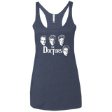 T-Shirts Vintage Navy / X-Small The Doctors Women's Triblend Racerback Tank