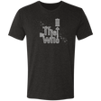 T-Shirts Vintage Black / S The Dr Who Men's Triblend T-Shirt