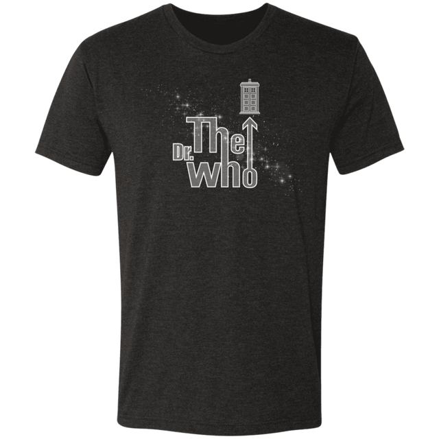 T-Shirts Vintage Black / S The Dr Who Men's Triblend T-Shirt