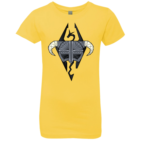 T-Shirts Vibrant Yellow / YXS The Dragon Born Girls Premium T-Shirt
