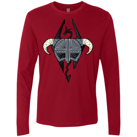 T-Shirts Cardinal / Small The Dragon Born Men's Premium Long Sleeve