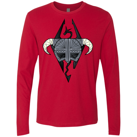 T-Shirts Red / Small The Dragon Born Men's Premium Long Sleeve