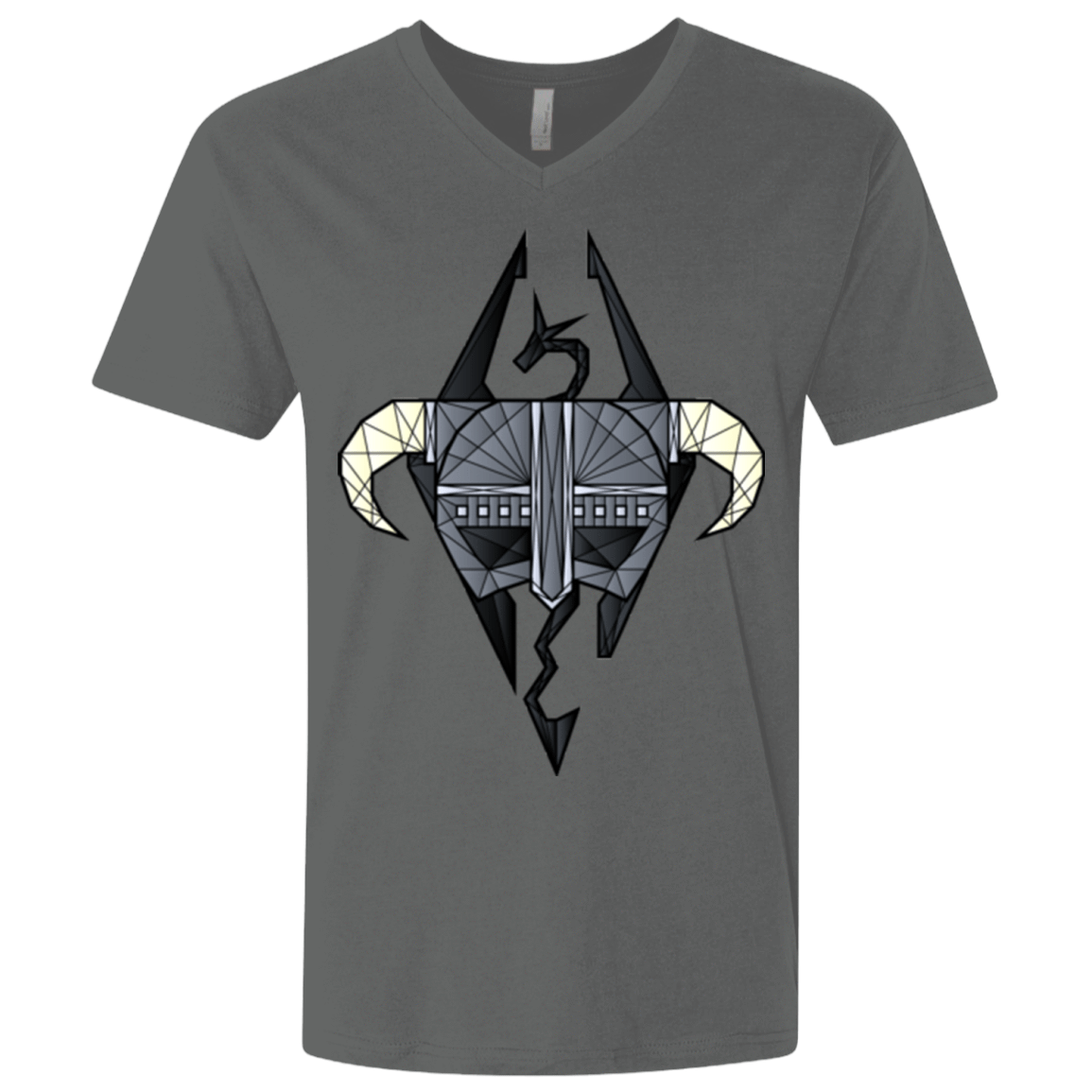 T-Shirts Heavy Metal / X-Small The Dragon Born Men's Premium V-Neck