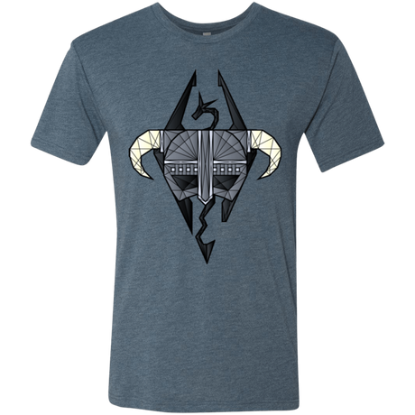 T-Shirts Indigo / Small The Dragon Born Men's Triblend T-Shirt