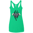 T-Shirts Envy / X-Small The Dragon Born Women's Triblend Racerback Tank