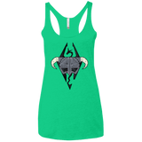 T-Shirts Envy / X-Small The Dragon Born Women's Triblend Racerback Tank