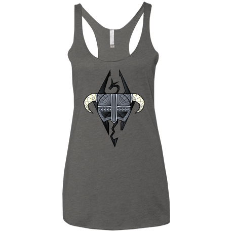 T-Shirts Premium Heather / X-Small The Dragon Born Women's Triblend Racerback Tank