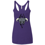 T-Shirts Purple / X-Small The Dragon Born Women's Triblend Racerback Tank