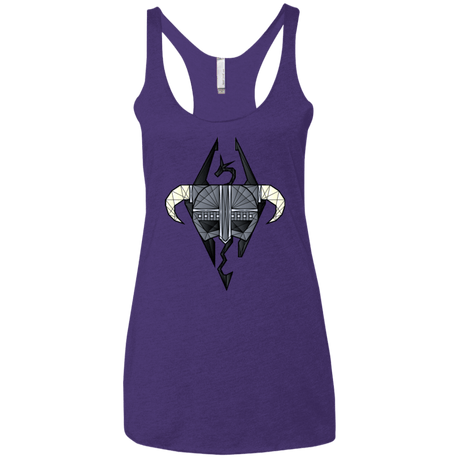 T-Shirts Purple / X-Small The Dragon Born Women's Triblend Racerback Tank