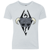 T-Shirts Heather White / YXS The Dragon Born Youth Triblend T-Shirt