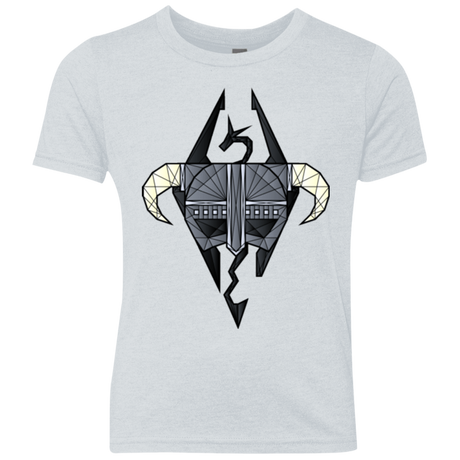 T-Shirts Heather White / YXS The Dragon Born Youth Triblend T-Shirt