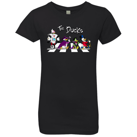 T-Shirts Black / YXS The Ducks Girls Premium T-Shirt