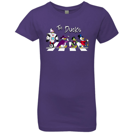 T-Shirts Purple Rush / YXS The Ducks Girls Premium T-Shirt