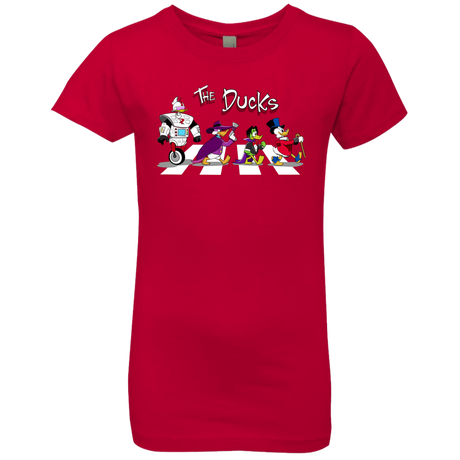 T-Shirts Red / YXS The Ducks Girls Premium T-Shirt