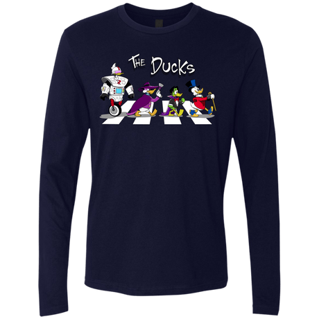 T-Shirts Midnight Navy / Small The Ducks Men's Premium Long Sleeve